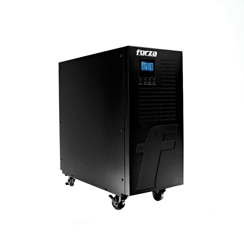 FORZA UPS ONLINE 10000VA/10000W 120V DOBLE CONVERSION EN LINEA,ONDA SENOIDAL PURA, INDICADOR LCD DE ESTADO, SOFTWARE DE GESTION.